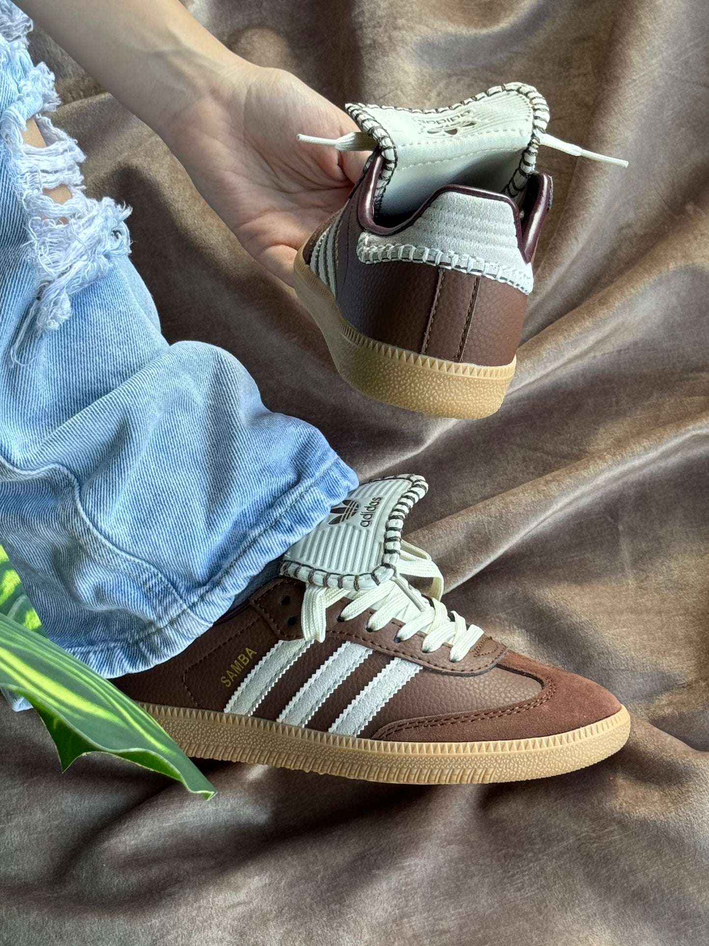Adidas Samba LT “Earth Strata White Gum”