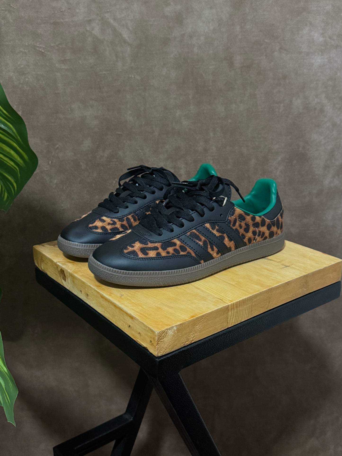 Adidas Samba OG “Black Green Leopard”