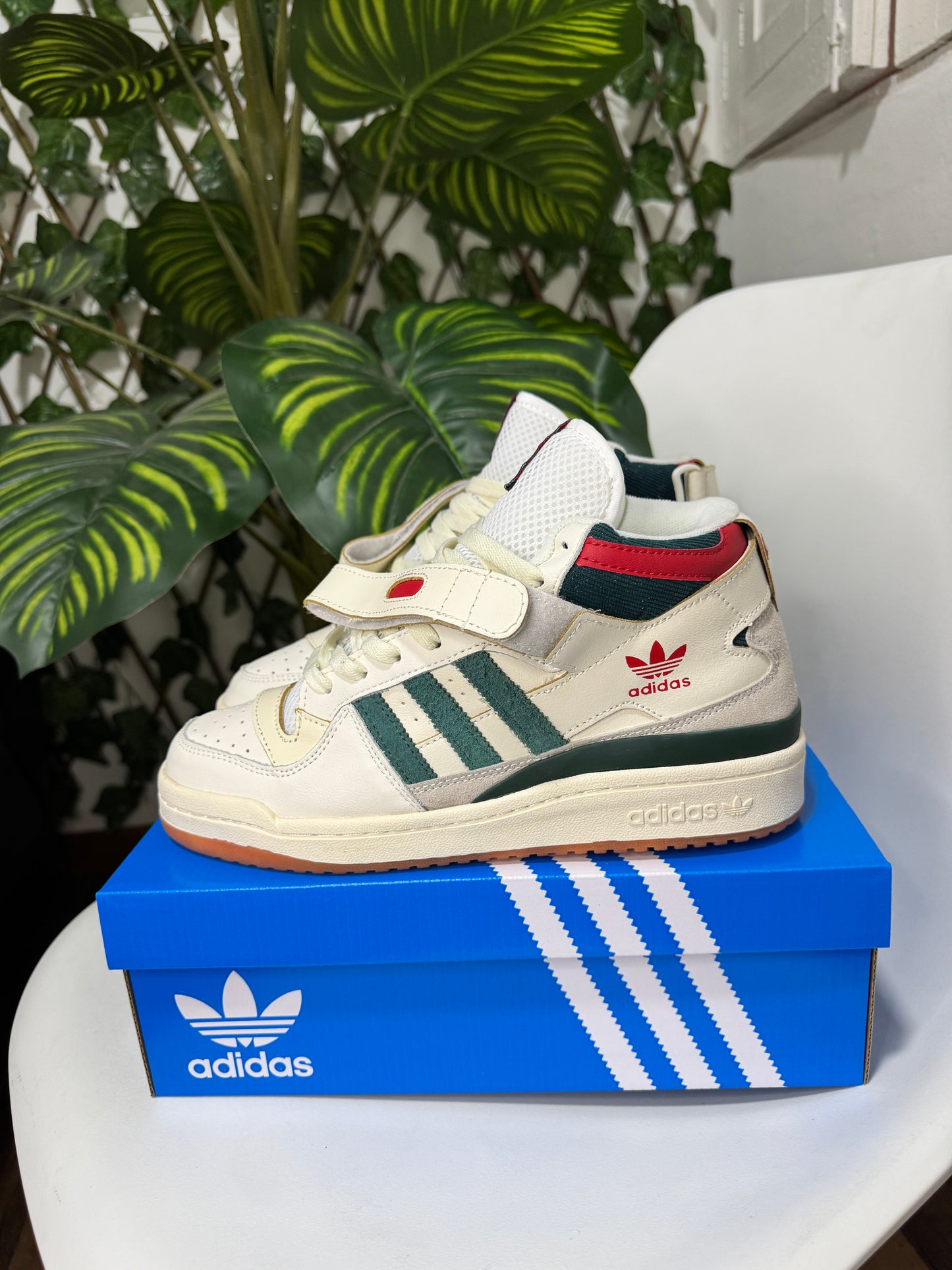 Adidas Forum 84 High “Collegiate Green Red”