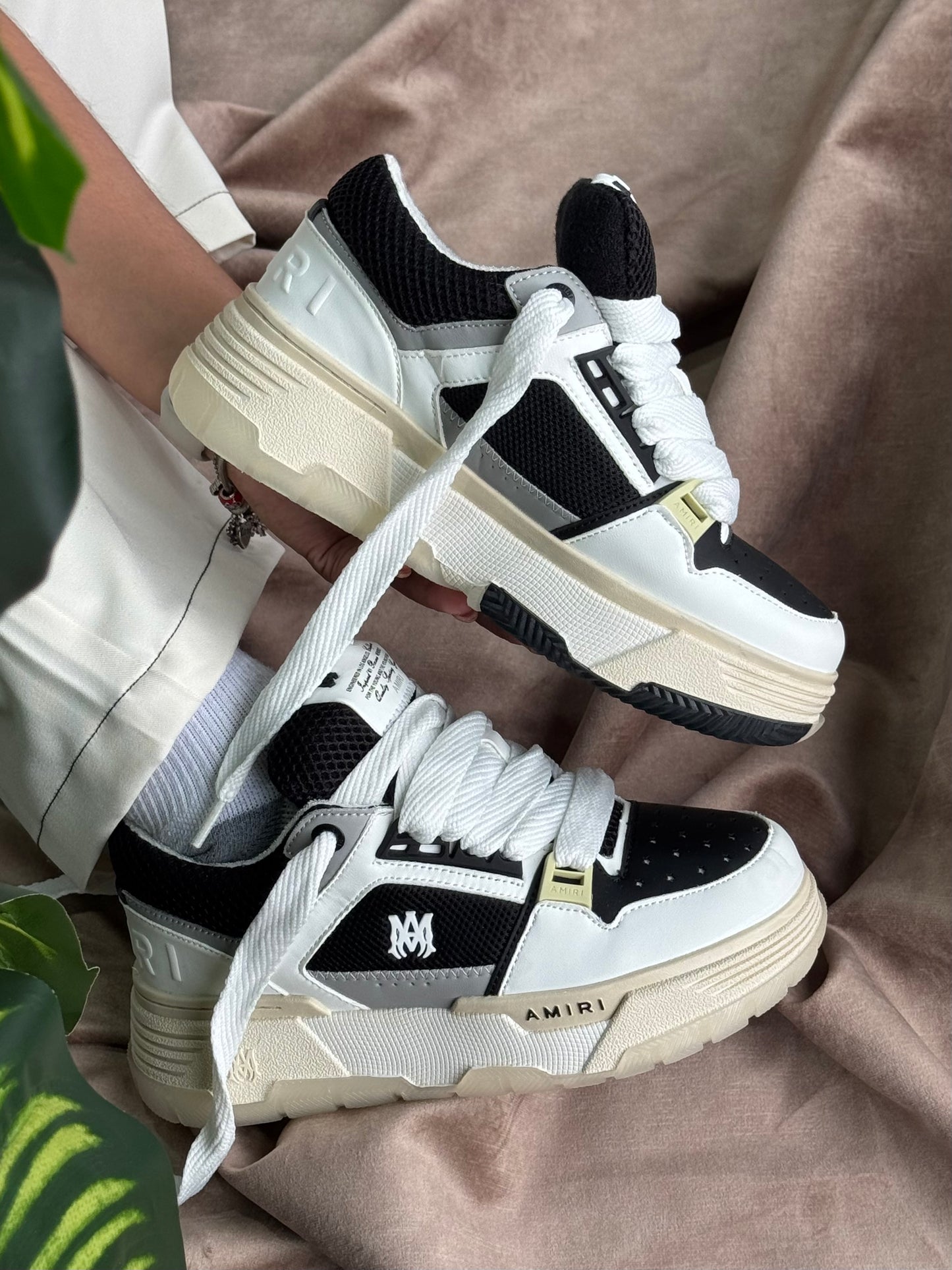 Amiri MA-1 “White/Black”