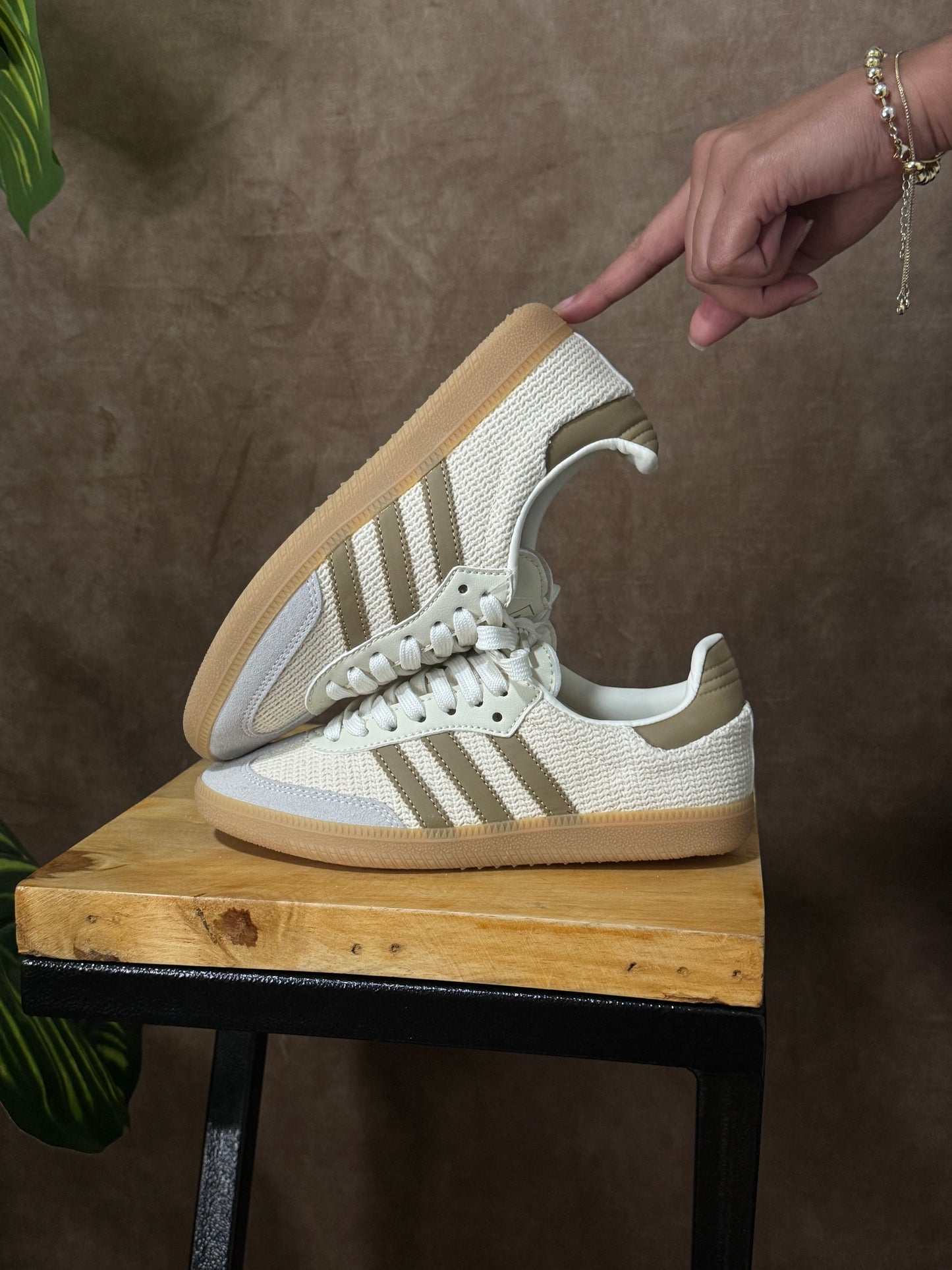 Adidas Samba “Cream Crochet”