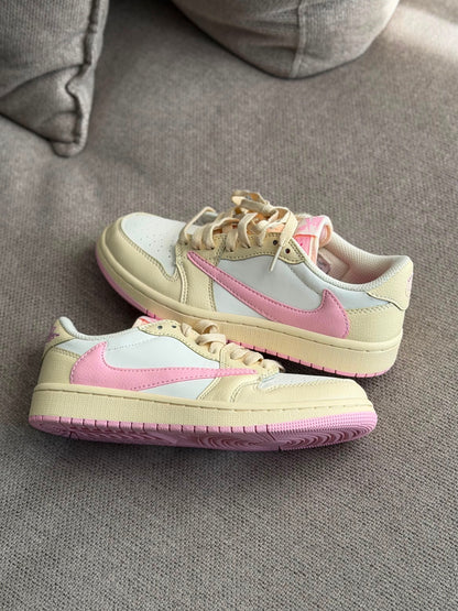 Air Jordan 1 Low x Travis Scott “Muslin and Shy Pink”