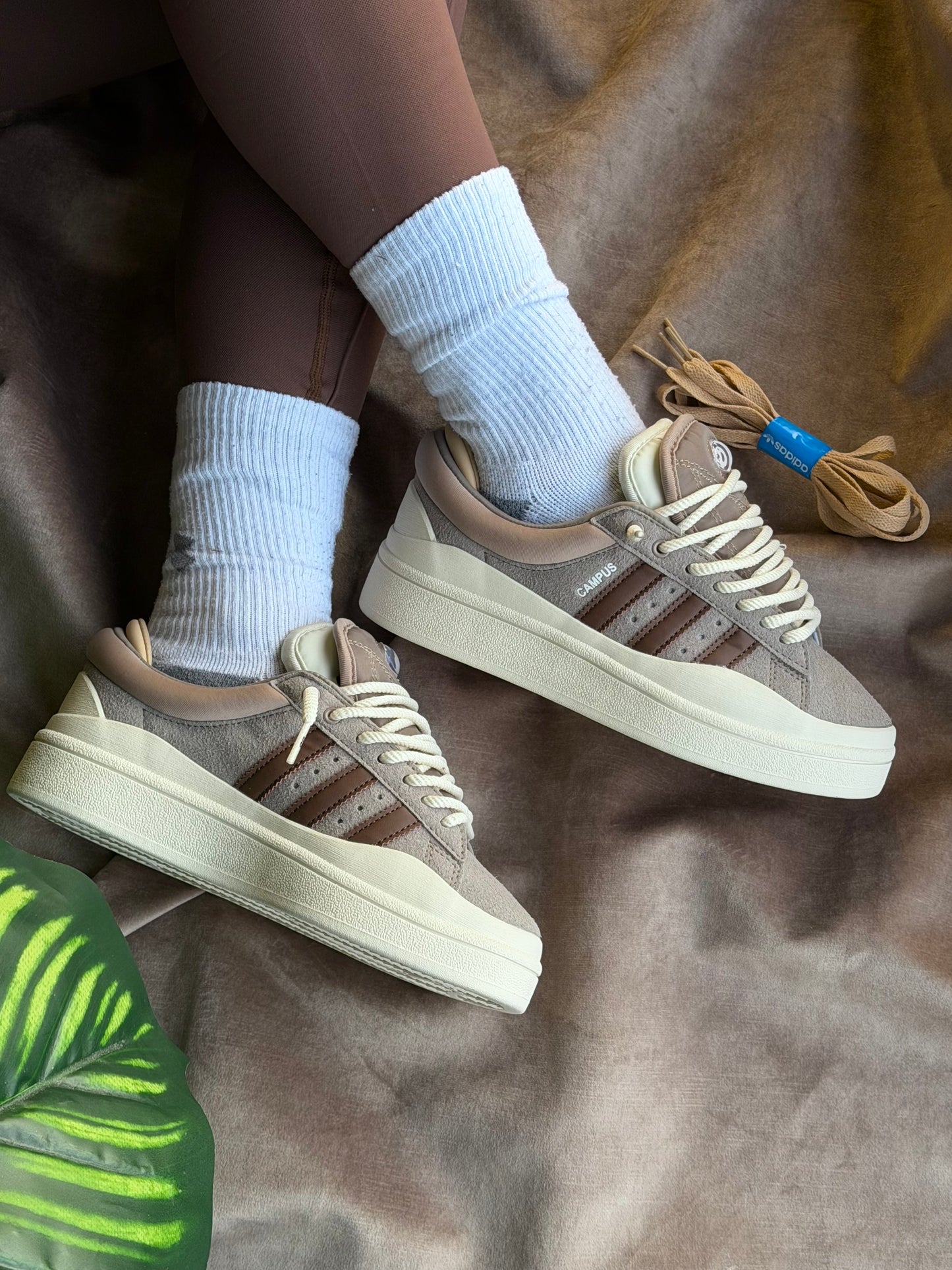 Adidas Campus x Bad Bunny “Chalky Brown”