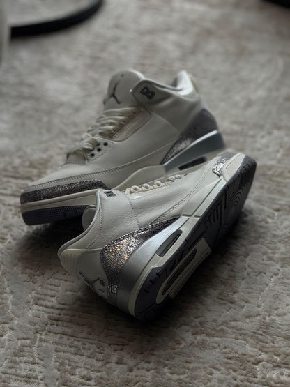 Air Jordan 3 “Sail Metallic Silver” (G5)
