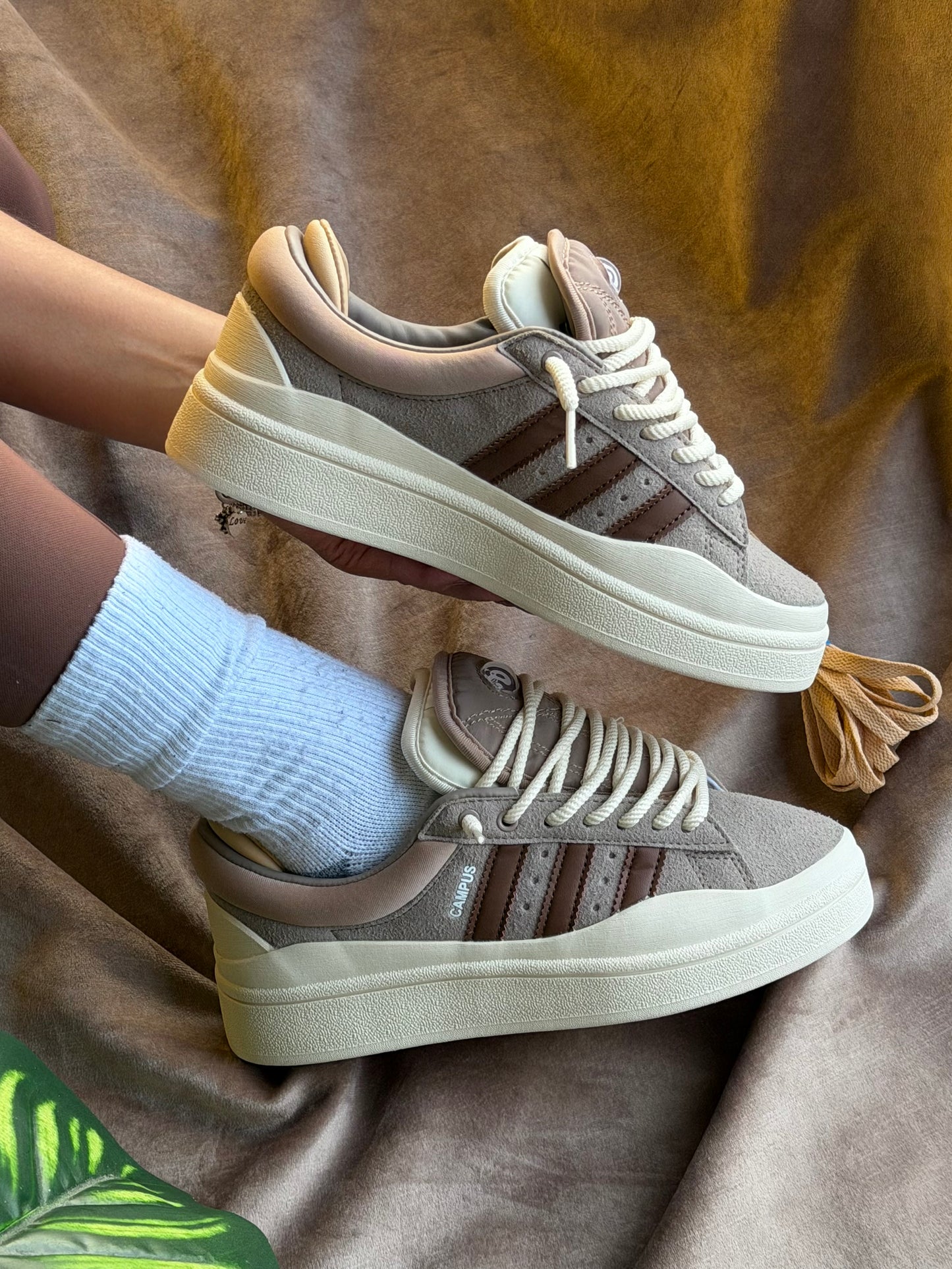 Adidas Campus x Bad Bunny “Chalky Brown”