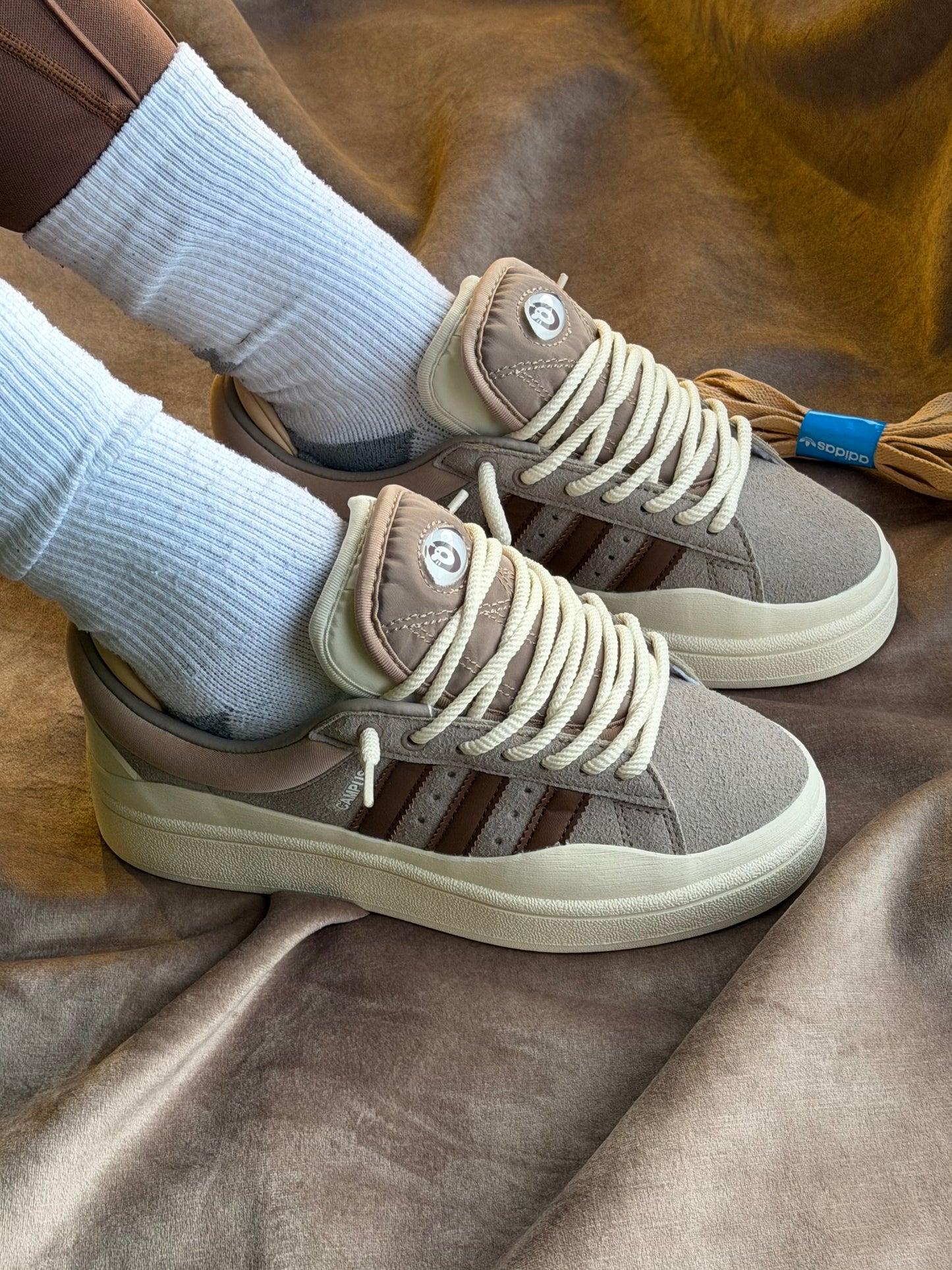 Adidas Campus x Bad Bunny “Chalky Brown”