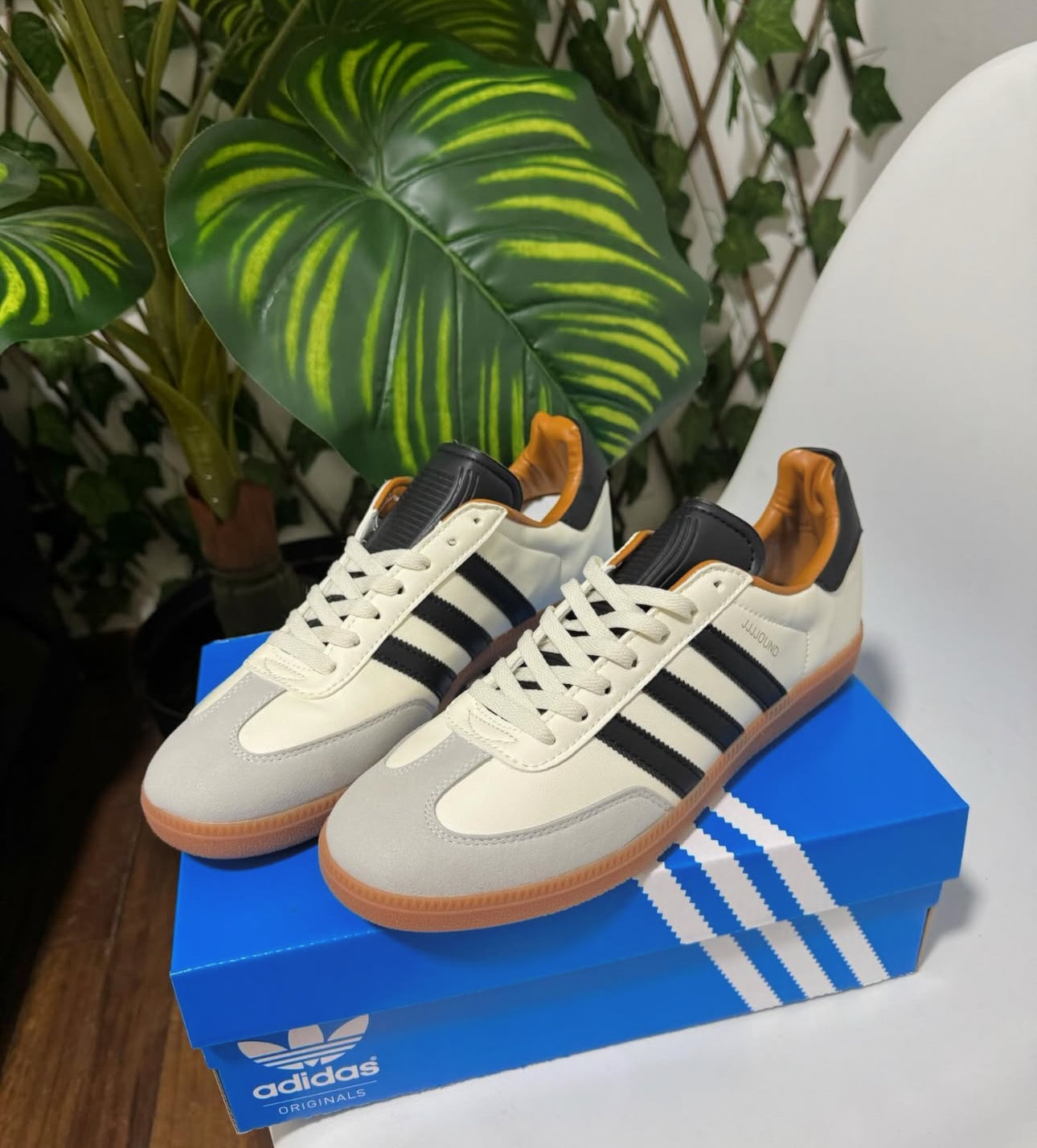Adidas Samba OG x JJJJound White