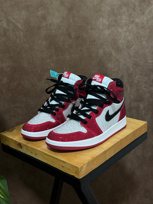 Air Jordan 1 High “Chicago Swarovski”