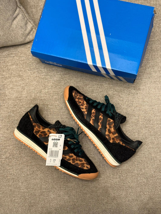 Adidas SL 72 “Leopard Print Collegiate Green”