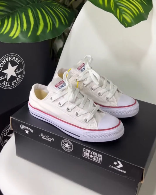 Converse Chuck Taylor All Star Low “Blancas”