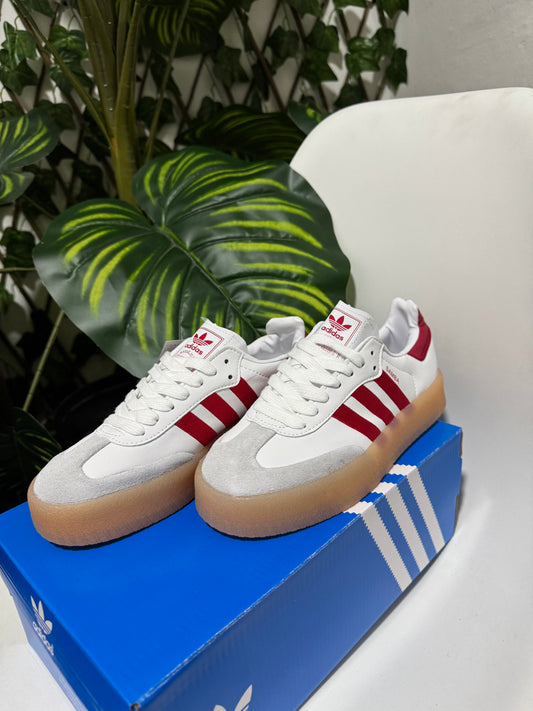 Adidas Samba XLG Blanca/Roja