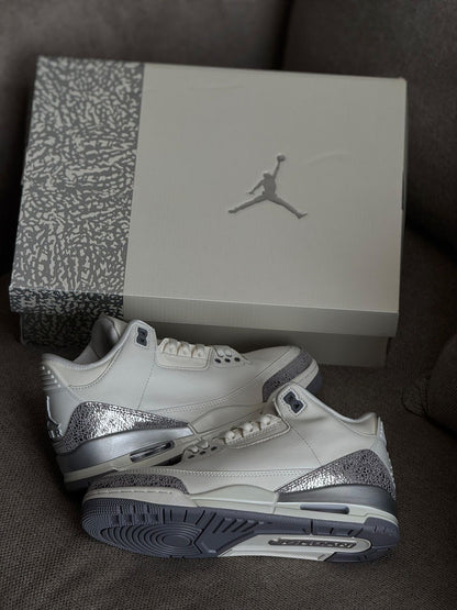 Air Jordan 3 “Sail Metallic Silver” (G5)