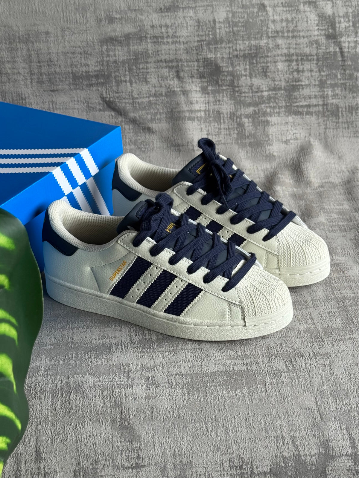 Adidas Superstar “White Navy”