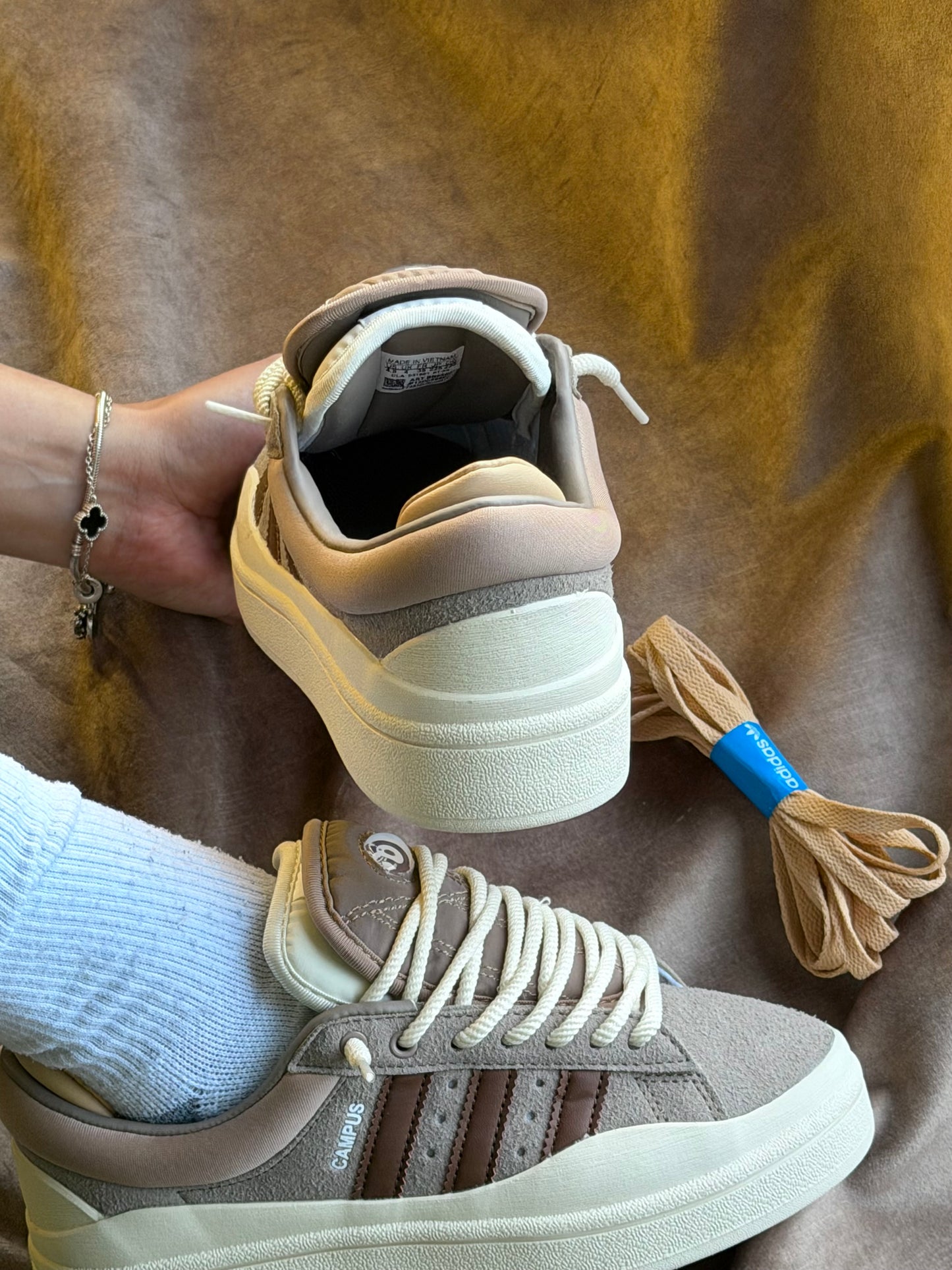 Adidas Campus x Bad Bunny “Chalky Brown”