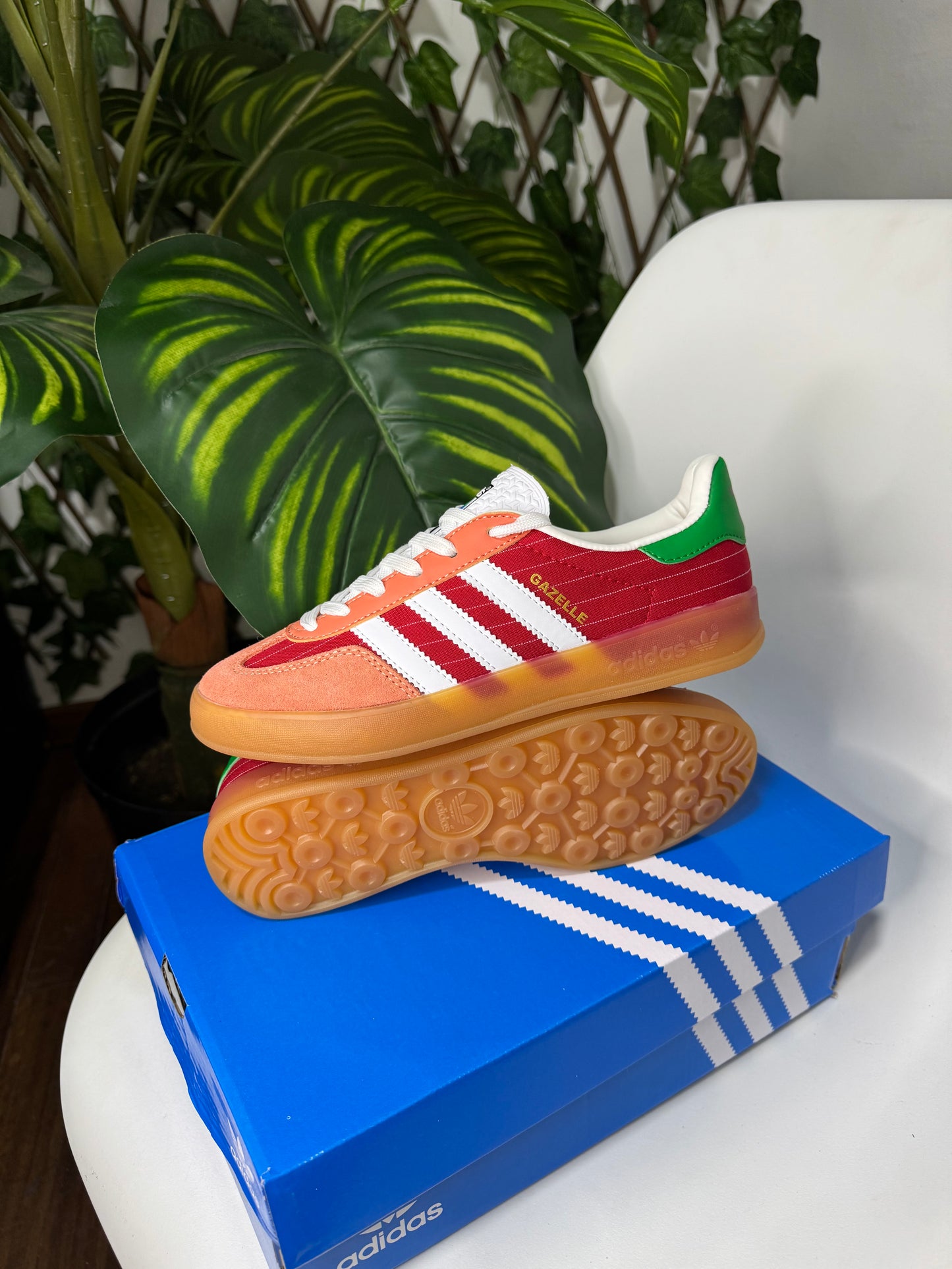 Adidas Gazelle Indoor Roja