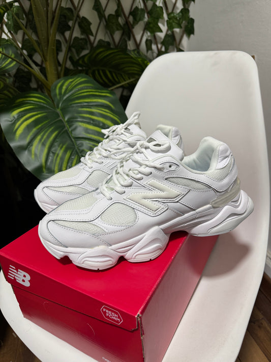 New Balance 9060 Triple White