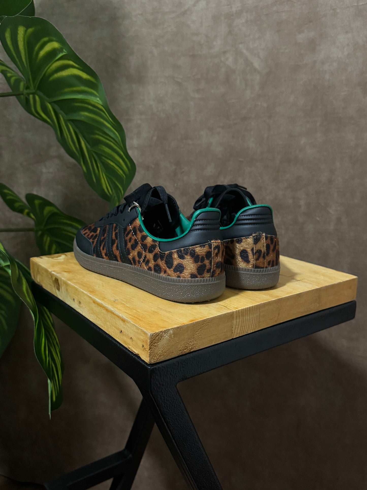 Adidas Samba OG “Black Green Leopard”